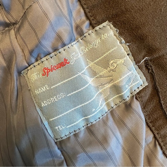 Spiewak Women’s Double Breasted Cotton Military Style Cold Weather Peacoat Sz S - Picture 12 of 15